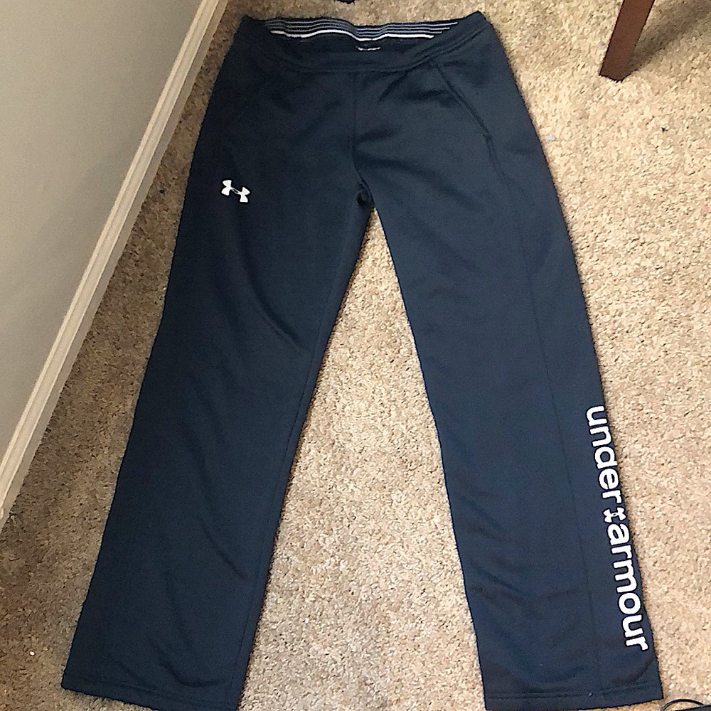 Black under armor sweatpants
